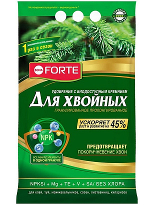 Удобрение Bona Forte с кремнием, ХВОЙНОЕ Весна, 2.5кг